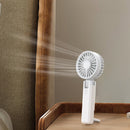 2000mAh USB Mini Fan Double Blade 180 Adjustable Handheld Fan Dual Motor 4 Wind Speed Foldable Neck Hanging Small Fan