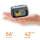 Warsun SI88 Touch Sensor Ultra Lightweight LED Headlamp Mini Clip-on Light USB Rechargeable LED Headlight Waterproof for Night Fishing & Outdoor Activities