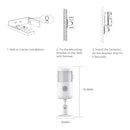 Tuya WiFi/Zigbe Smart PIR Motion Sensor Smart Home Security Human Body Infrared Detector Smart Life APP Control with Alexa