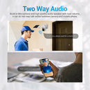 ESCAM QF103 3MP WiFi IP Camera Wireless PTZ Solar Panel Battery Cam Intelligent Night Vision Human Detection Two-way Audio IP66 Waterproof PIR Alarm Camera for Home Safety