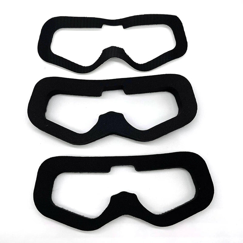 2PCS URUAV Upgraded Universal Soft Thin Sponge Pad Spare Part for HD3 HDO HDO2 Attitude V6 FatShark FPV Goggle