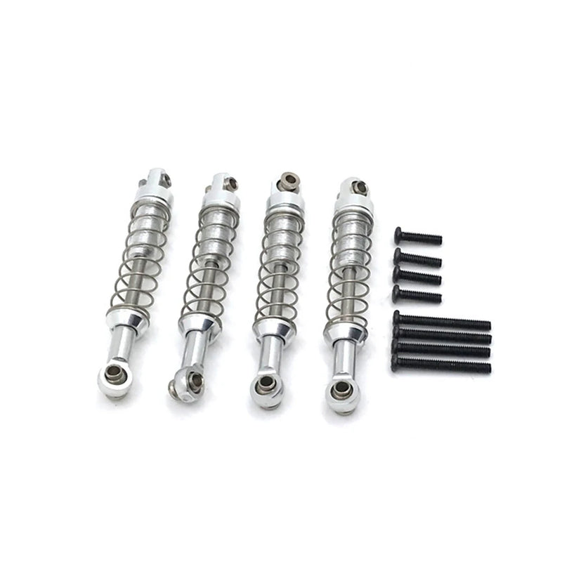 4PCS Metal Upgraded Shock Absorber For MN D90 D91 D96 MN98 99S WPL C14 C24 C34 RC Car Parts