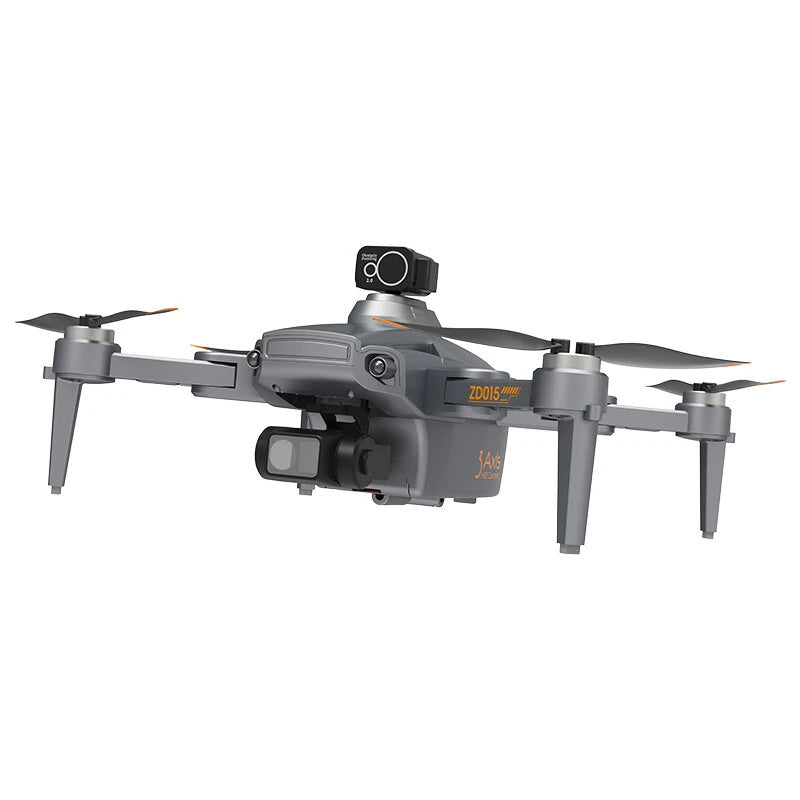 ZD015 GPS 3KM 5G Repeater Digital FPV with 4K HD Camera 3-Axis Mechanical Stabilization Gimbal 360 Obstacle Avoidance Brushless Foldable RC Drone Quadcopter RTF