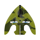 KF802 2.4GHz 4CH 220mm Wingspan Hand Throw Delta Glider Mini Indoor & Outdoor RC Airplane RTF for Beginner Children Toys