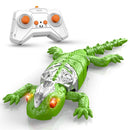 Remote Control Wall Climbing Spider / Green Lizard / Yellow Lizard Model 360 Rotation LED Lights Vacuum Suction Ground Crawling Toy