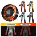 MACYO MA630 5-100kg Adjustable Electronic Counting Hand Gripper Double Thickness Spring Strength Trainer Comfortable Artificial Mechanics Grip Hand Exerciser