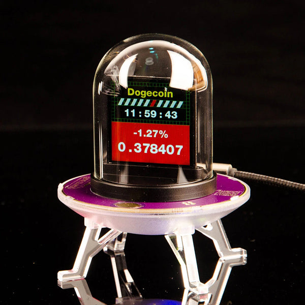 UFO-CLOCK Creative Weather Clock LED Display Multi-function UFO-CLOCK Creative Weather Stock Exchange Rate Clock