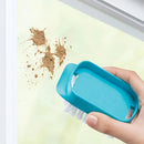 4-in-1 Home Glass Cleaning Brush Glass Cleaning Brush Multi-function Window Cleaner Creative Household Cleaning Tools Suitable for Bathroom Mirror Window Glass Tile