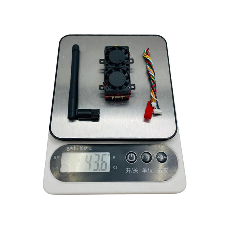 4.2W 4200mW Beast VTX: 5.8G 48CH FPV Transmitter w/ Dual Cooling Fans, SmartAudio, 7-36V for Long Range Racing Drone & Fixed Wing
