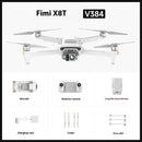 FIMI X8T V384 Roklink 5.0 20KM FPV With 48MP Wide-Angle Tele 18mm Thermal Lens Triple Camera Gimbal AI Super Night Video 47mins Flight Time Foldable RC Drone Quadcopter RTF