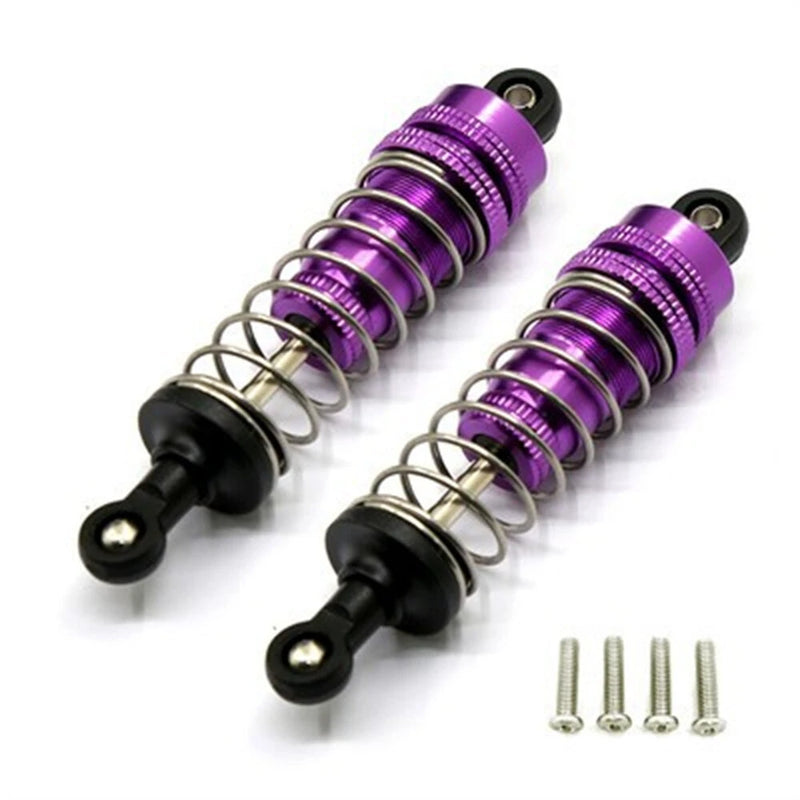 2pcs Upgraded Front Rear Shock Absorber For MJX 16207 16208 16209 16210 RC Car Parts