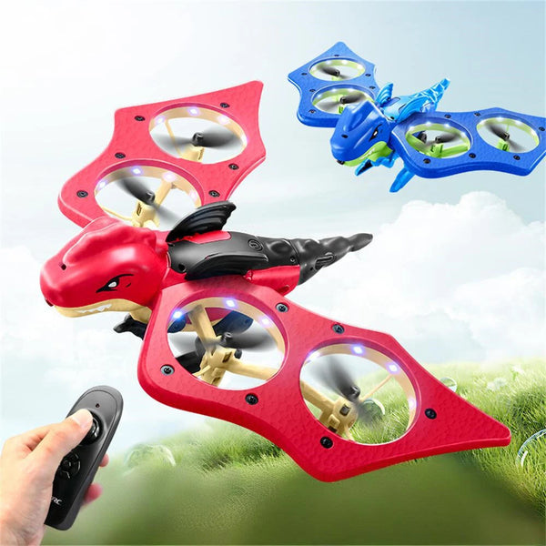 4DRC V48 Dinosaurs Gravity Sensing Obstacle Avoidance EPP Foam 2.4G Remote Control RC Toys Gifts Drone Quadcopter Airplane RTF