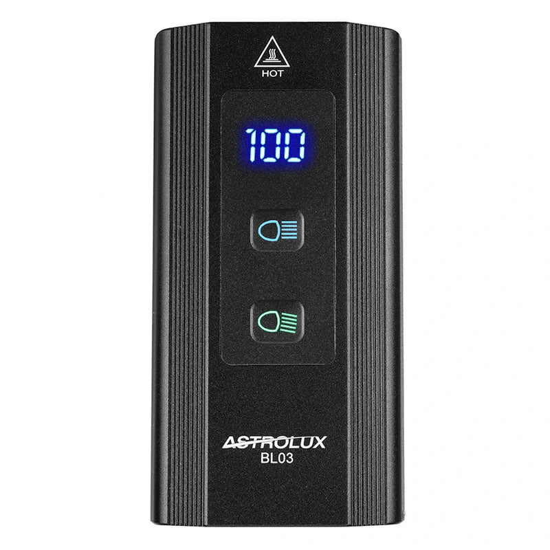 Astrolux BL03 XPG LED 1200LM Bike Headlight Support Wire Remote Switch 6000mAh High Capacity Power Bank Dual Distance Beam Bike Light USB Rechargeable LED Bicycle Handlebar Flashlight for Electric Bike Electric Scooter