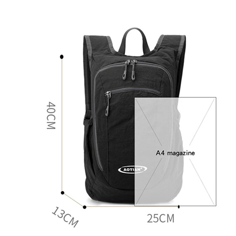 IPRee Outdoor Climbing Backpack Large Capacity Mountaineering Bags Foldable Camping Hiking Daypack Waterproof Travel Trekking Rucksack