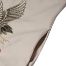 ZANZEA Women's Dresses Vintage Casual 3/4 Sleeve Round Neck Dress Floral Embroidery Split Shift Dresses