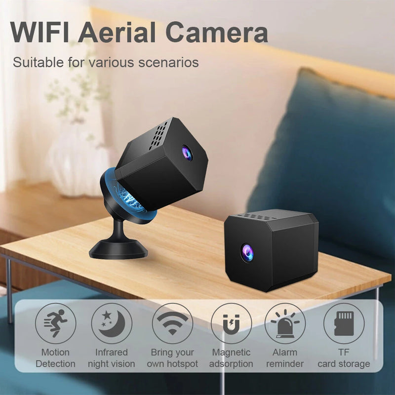 F1 WiFi Camera High Definition Night Vision Bluetooth Connection Motion Alert Security Camera