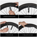 WEST BIKING Bicycle Chain Deflation Tire Pry Bar High Hardness Lightweight Multifunctional Bike Removal Repair Tool