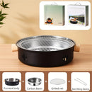 IPRee Portable BBQ Charcoal Grill Stainless Steel Mini Outdoor Camping With Wire Mesh Grill Barbecue Stove