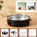 IPRee Portable BBQ Charcoal Grill Stainless Steel Mini Outdoor Camping With Wire Mesh Grill Barbecue Stove