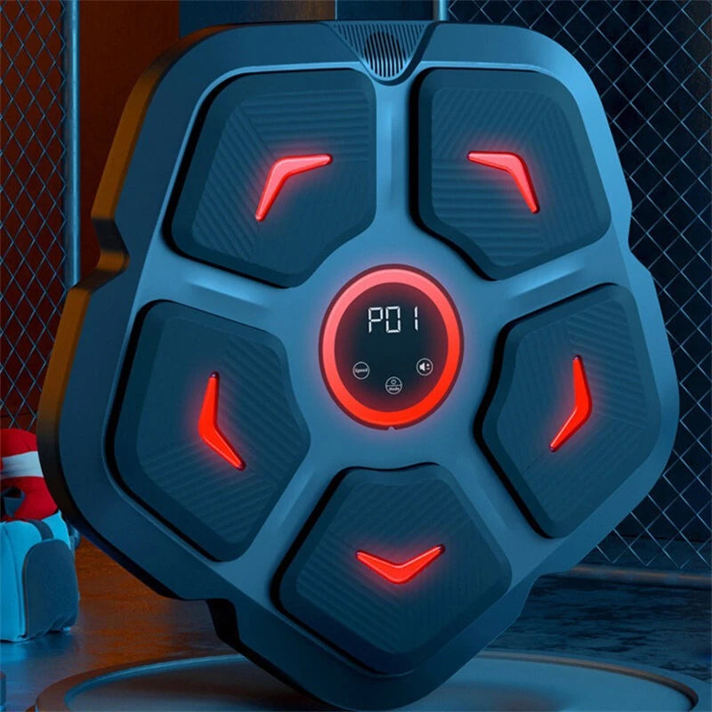 KALOAD Smart Electronic Boxing Machine Rhythm Musical Target RGB Lights Music Boxing Taekwondo Muay Thai Karate Sanda Martial Arts for Fitness Training Christmas Gift