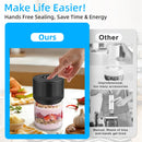 Electric Mason Jar Vacuum Sealer Kit Compatible with Wide-Mouth & Regular-Mouth Mason Jars Canning Vacuum Sealer for Food Storage Vacuum Sealer