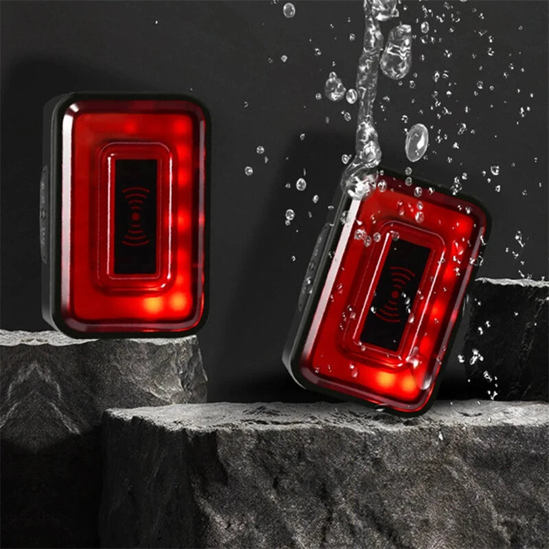 BIKIGHT Bike Radar Taillight 1500mAh Battery 7 Light Modes 3 Radar Modes Type-C Rechargeable IP64 Waterproof Bicycle Rear Light for Outdoor Cycling