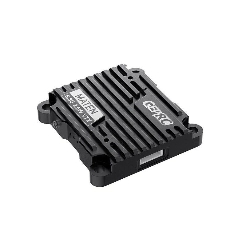 GEPRC MATEN 5.8G 25mW/200mW/600mW/1600mW/2500mW/Pit Mode 72CH VTX Long Range High Power Built in Microphone Transmitter for FPV RC Drone