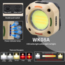 BIKIGHT WK08 Series Multi-angle Headlamp with Digital Display Adjustable Color Temperature Magnetic Work Light Waterproof Design for Fishing Repair Reading