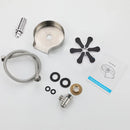 Sink High Pressure Household Bar Stainless Steel Press Automatic Cup Washer Coffee Shop Free Cleaning Rinser Faucet