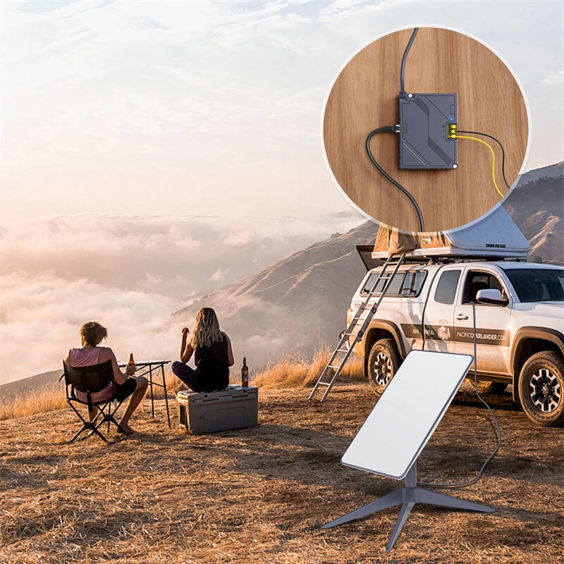 EDUP for Starlink Gen2 150W 3-In-1 Step Up PoE Injector Supports 10/100/1000Mbps Gigabit Ethernet Satellites Network Hub Adapter with Full Protection for Starlink Actuated RVS Outdoors