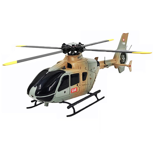 COOLBANK & RC ERA C123 2.4G 6CH 6-Axis Gyro Optical Flow Localization Altitude Hold 1:36 EC135 Scale RC Helicopter RTF