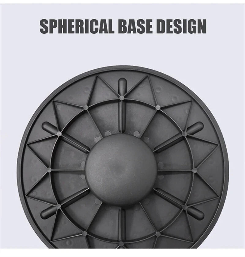 KALOAD Yoga Swing Balance Board Fitness Rehabilitation Training Pedal Sense System Training Balance Board for Home Outdoor Exercise