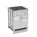 IPRee Folding Stainless Steel Oven Portable Wood Burner Camping Wood Stove Mini BBQ Grill Carry Bag Camping Supplies Fire Wood Heater