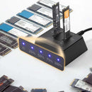 MAIWO K3017AN M.2 NVME Enclosure 2 Bay M2 SSD Docking Station USB3.2 Gen2 SSD 10Gbps Adapter 8TB Capacity Support Offline Clone for PC