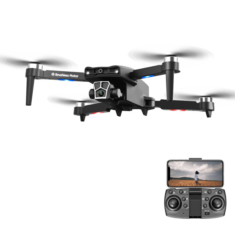 YCRC A10 PRO WiFi FPV with HD Dual Camera 2-Axis Servo Gimbal 360 Obstacle Avoidance Optical Flow Positioning Brushless Foldable RC Drone Quadcopter RTF