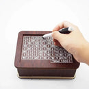 Wooden Coin Bank 1000 Euro Wooden Money Boxes for Kids Gift Boxes Home Decoration Crafts Counter Money Boxes Wooden Crafts Storage Boxes