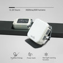 WARSUN LED Camping Lantern 1000LM, Rechargeable Camping Lantern 6000mAh, 4 Light Modes, IPX5 Water-Resistant, Solar Tent Light for Power Outages, Emergency, Hurricane, Home, Hiking