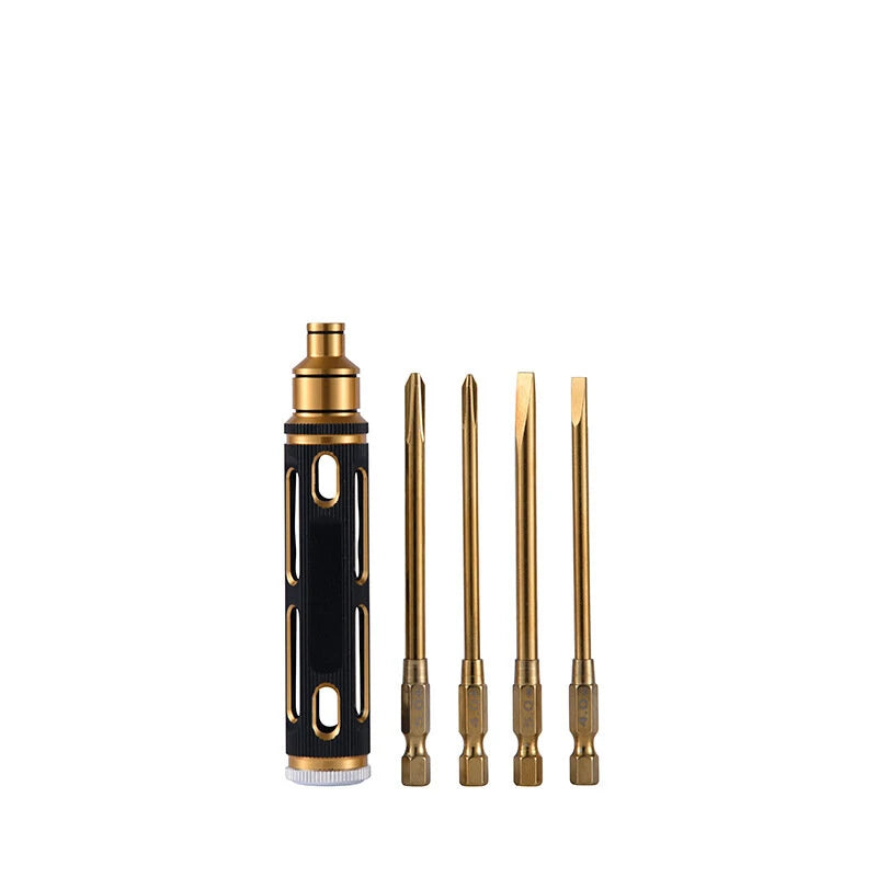 12Pcs 1.5/2/2.5/3/4/5.5mm Hexagonal Phillips Slotted Screwdriver  Nut Driver Tool Set for RC Model