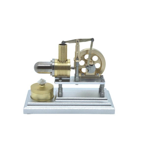J06H Bee Series Mini Horizontal Stirling Engine Model Physics Science Experiments for Children