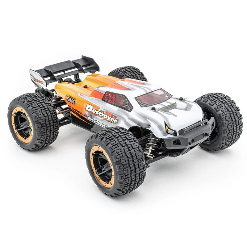 HBX 2.4G 2CH 1/16 16890 Brushless RC Car High Speed 45KM/H Big Foot Vehicle Models Truck
