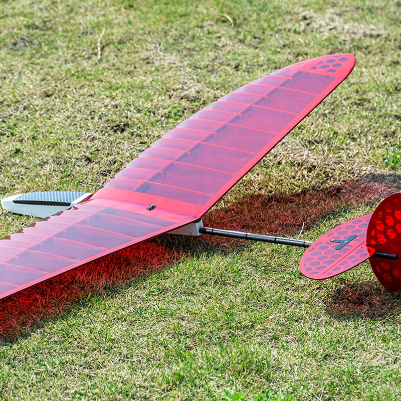 Dancing Wings Hobby FDCG12 1.2M Wingspan Windrunner Discus Launch Glider Balsa ARF F3K DLG RC Airplane KIT/KIT+Servo Combo