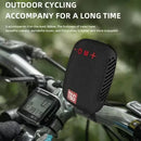 T&G Bike-specific Wireless Speaker  45mm Large Horn HiFi Sound bluetooth V5.3 Waterproof Fashion Portable Mini Outdoor Speaker with FM Radio for Cycling Riding Hiking