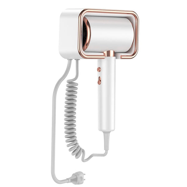2000W Powerful Ionic Wall-mounted Hair Dryer with Constant Temperature No Damage Hotel Hair Styling 3 Levels