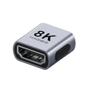 Hagibis AH30 HD Coupler 8K HD 2.1 Female to Female Connector Extension Cable Adapter for HDTV Monitor Laptops Projector TV