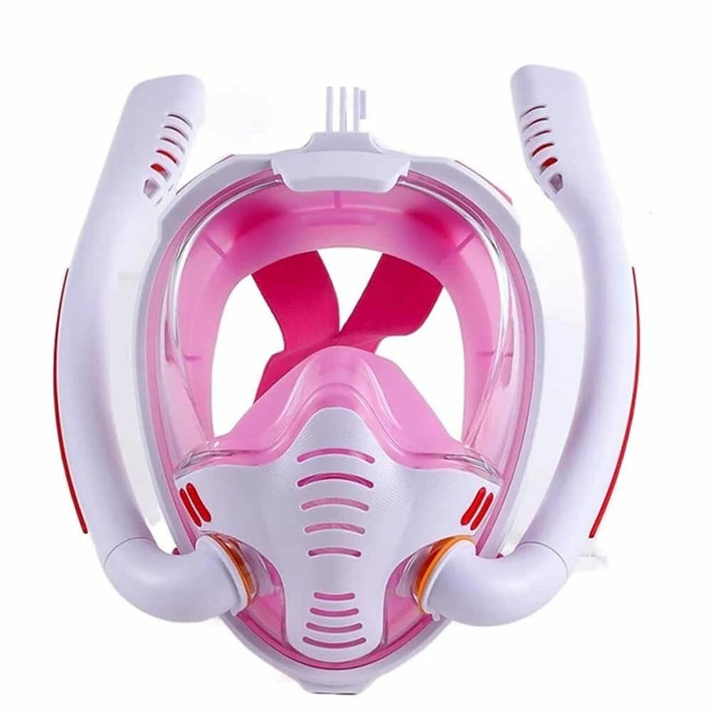 Double Tube Silicone Full Dry Diving Goggles Diving Equipment Snorkeling Goggles Adult Swimming Glasses Diving Goggles Self Contained Underwater Breathing