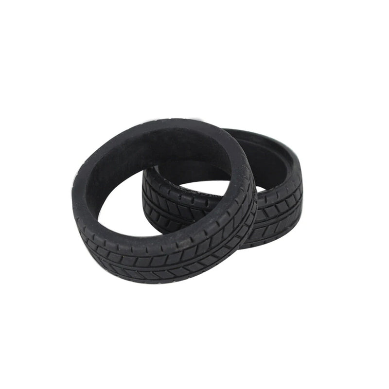 4PCS LDRC LD1801 LD1802 LD1803 LD1804 1/18 RC Car Upgraded Parts Drift Tires Metal Wheel Rims/Racing Tyres Vehicles Models Spare Accessories