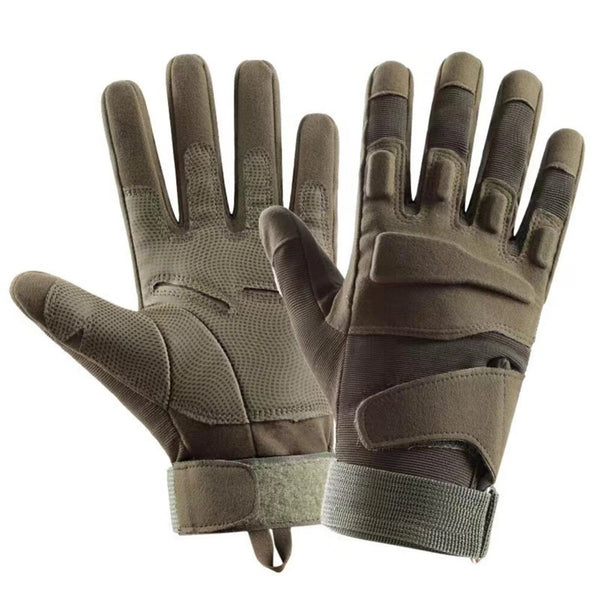 XANES Cycling Protective Gloves Breatheable Anti-slip Full Finger Outdoor Sports Tactical Gloves for Climbing Mountaineering