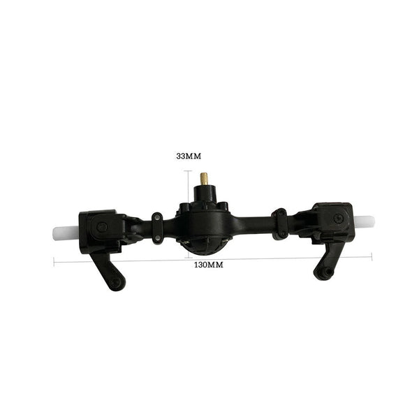 2PCS Front Rear Bridge Axle W/ Metal Gear for WPL B14 B24 C14 C24 Fayee FY001 FY002 Rc Car Parts