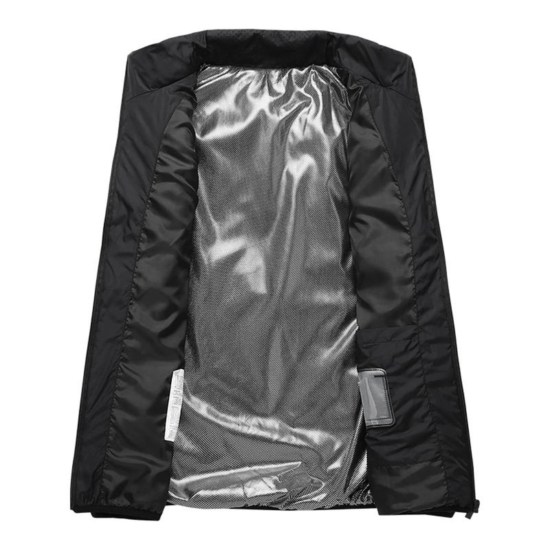 TENGOO HV-11S Unisex 11 Heating Area Vest 3-Gears Heated Jackets USB Electric Thermal Clothing Winter Warm Vest Outdoor Heat Coat Clothing for Winter Skiing Camping