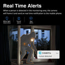 Vstarcam CS49LM 3MP HD Smart Indoor Network Security Camera with Smoke Gas Detector PTZ Color Night Vision Human Tracking Two Way Audio Wireless WiFi Camera